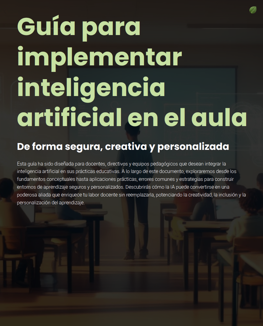 Portada de la Guía de IA